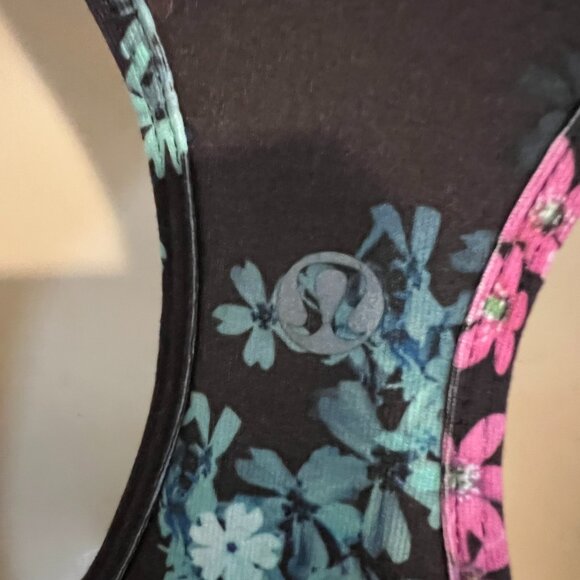 33 - Lululemon Cool Racerback Floral "Petal Pop" - Picture 4 of 4